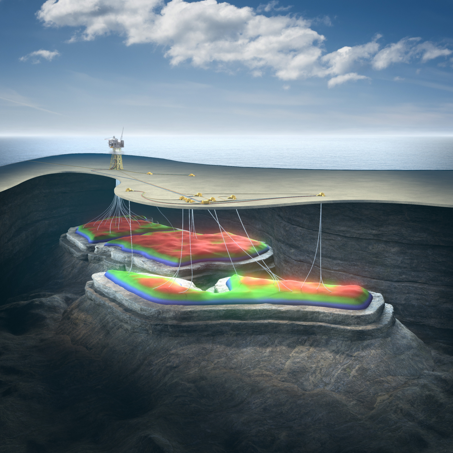 Subsea field layout