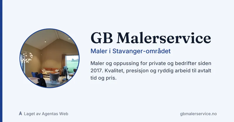 GB Malerservice, gbmalerservice.no