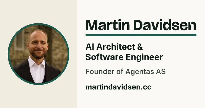 Martin Davidsen, martindavidsen.cc