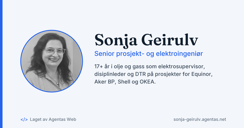 Sonja Geirulv — sonja-geirulv.agentas.net