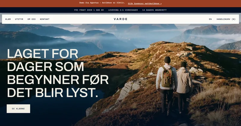 Nettbutikk / Shopify